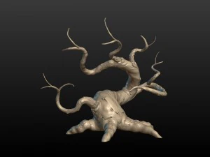 dried tree 3D Print Model