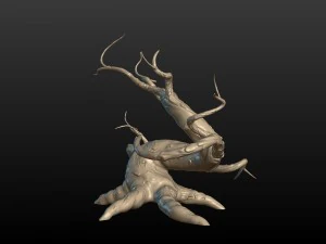 dried tree 3D Print Model