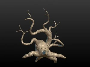 dried tree 3D Print Model