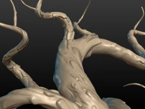 dried tree 3D Print Model