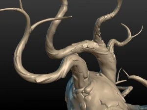 dried tree 3D Print Model