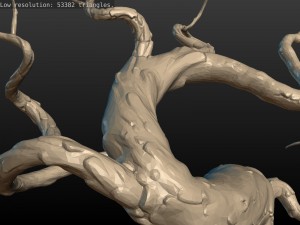 dried tree Model do druku 3D