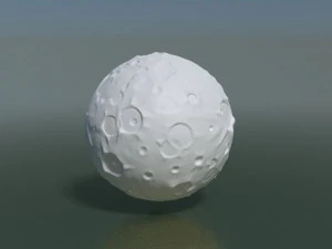 lua Modelo de Impressão 3D