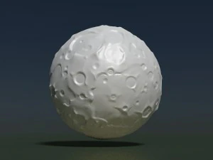 lua Modelo de Impressão 3D