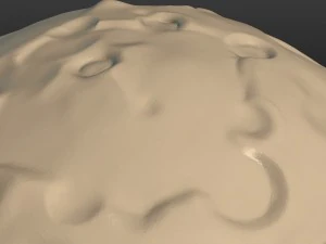 lua Modelo de Impressão 3D