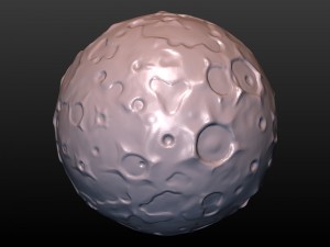 moon 3D Baskı Modeli