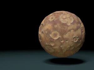 moon 3D Model