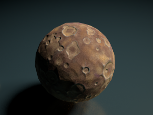 moon 3D Model