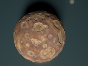 moon 3D Model