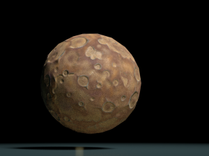 moon 3D Model