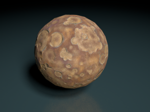 moon 3D Model