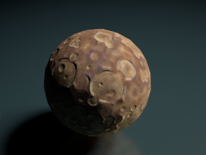 moon 3D Model