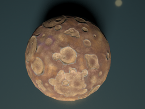 moon 3D Model