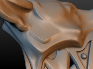 wolf ring 3D 打印模型