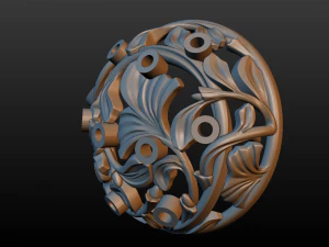 earring 3D Print Model