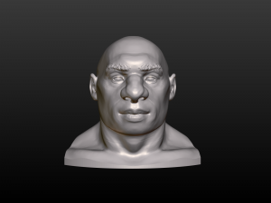 man head Modelo de impresión 3D