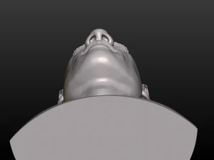 남자 머리 3D 프린트 모델