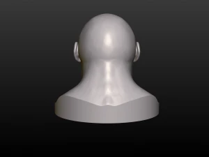 남자 머리 3D 프린트 모델