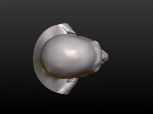 남자 머리 3D 프린트 모델