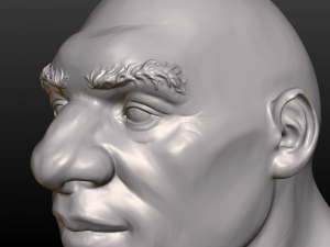 man head Modelo de impresión 3D