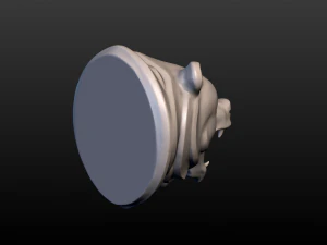 cabe&ccedil;a de urso Modelo de Impressão 3D