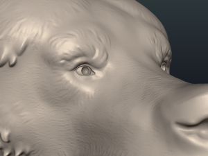 bear head ii 3D Принт Модель