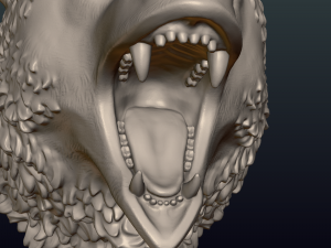 bear head ii 3D Принт Модель
