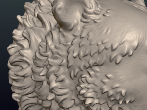 bear head ii 3D Принт Модель