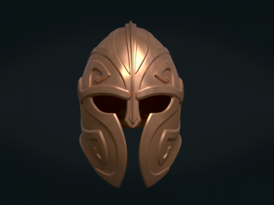 helmet print ready 3Dプリントモデル