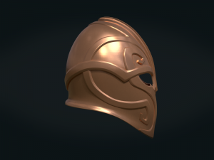 helmet print ready 3Dプリントモデル