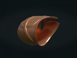 helmet print ready 3Dプリントモデル