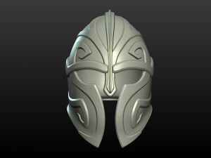 helmet print ready 3Dプリントモデル