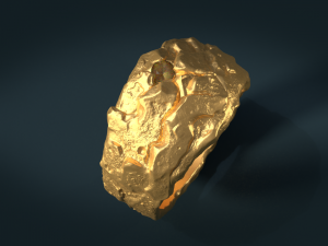 golden ring Modèles 3D en vedette