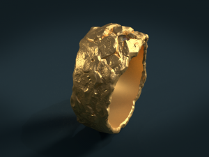 golden ring Modèles 3D en vedette