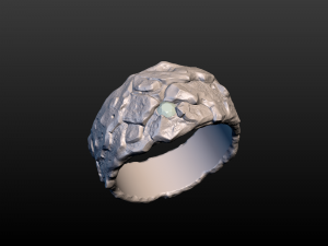 golden ring Modèles 3D en vedette