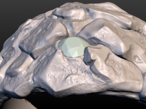 golden ring Modèles 3D en vedette