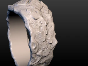 golden ring 3D Print Model