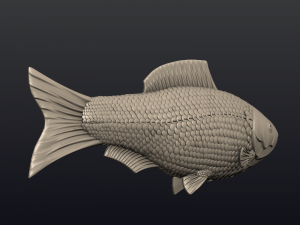 fish 3D Baskı Modeli