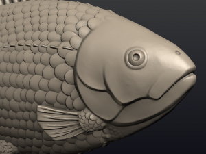 fish 3D Baskı Modeli
