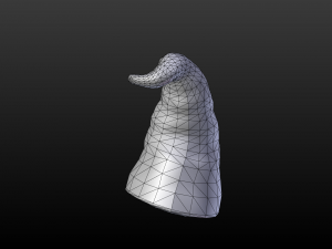 Gnome cap low poly 3D Модель