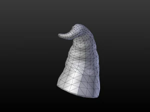 Gnome cap low poly 3D Model