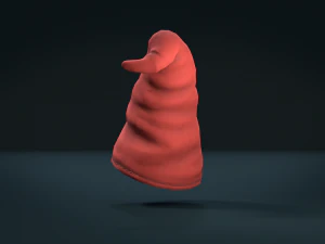Gnome cap low poly 3D Model