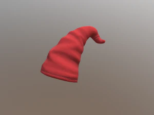 Gnome cap low poly 3D Model