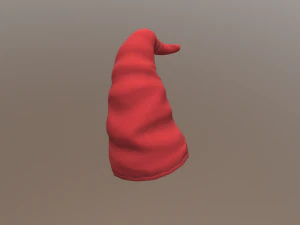 Gnome cap low poly 3D Model