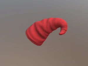 Gnome cap low poly 3D Model