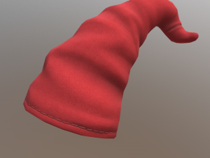 Gnome cap low poly 3D Модель