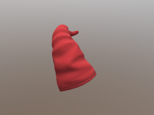 Gnome cap low poly 3D Модель