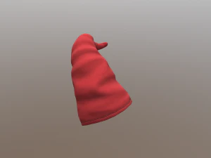 Gnome cap low poly 3D Model