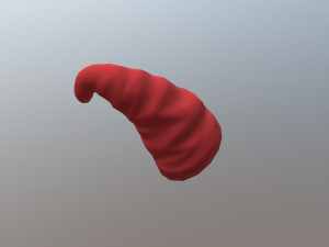 Gnome cap low poly 3D Модель