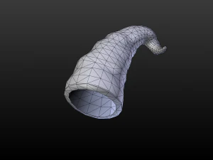 Gnome cap low poly 3D Model